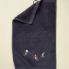 Parure de bain Après-ski bleu nuit