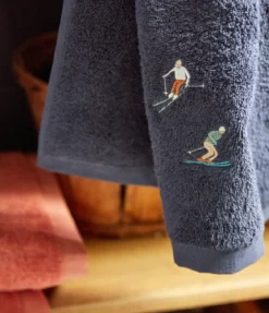 Parure de bain Après-ski bleu nuit
