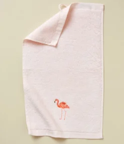 Parure de bain Les voyageurs rose
