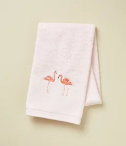 Parure de bain Les voyageurs rose