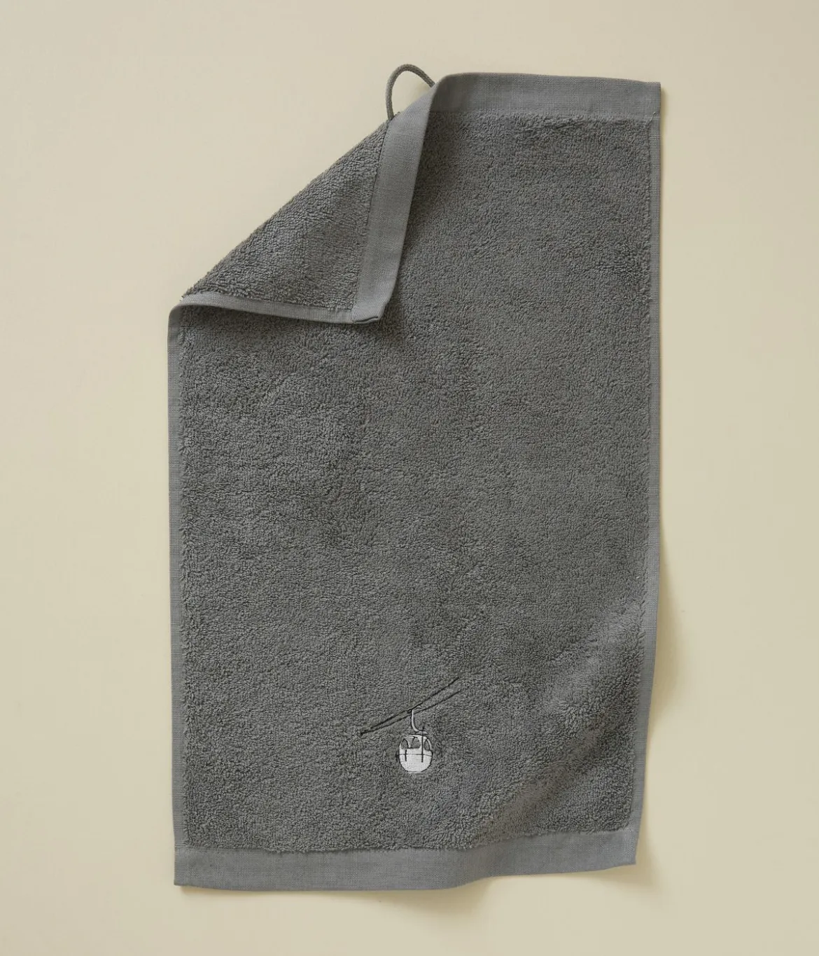 Parure de bain RDV au sommet gris