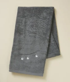Parure de bain RDV au sommet gris