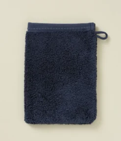 Parure de bain Soft Bleu nuit