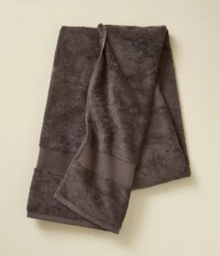 Parure de bain unie Cacao