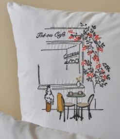 Parure de lit brodée En terrasse