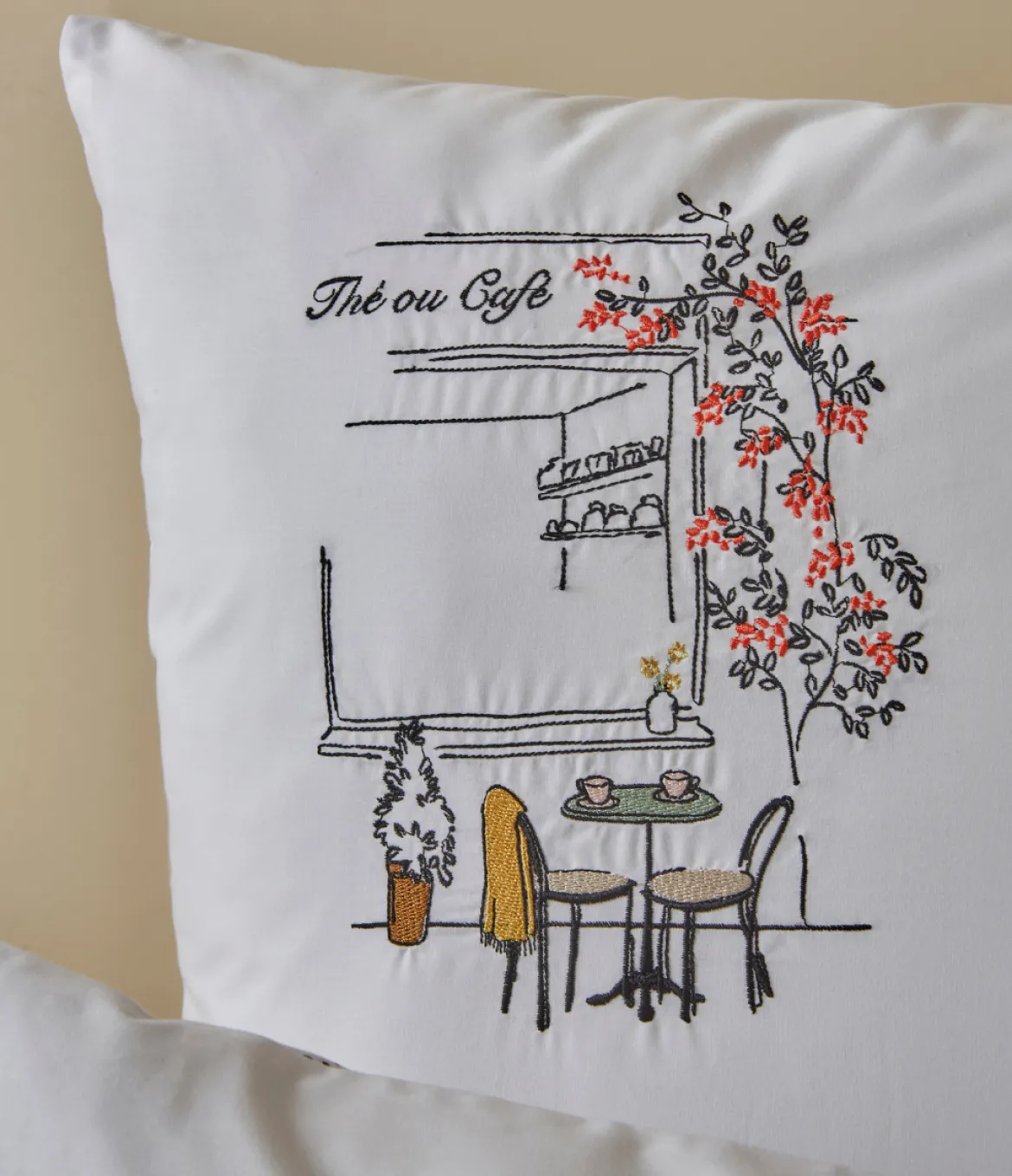 Parure de lit brodée En terrasse