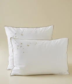 Parure de lit brodée Jolis Coeurs