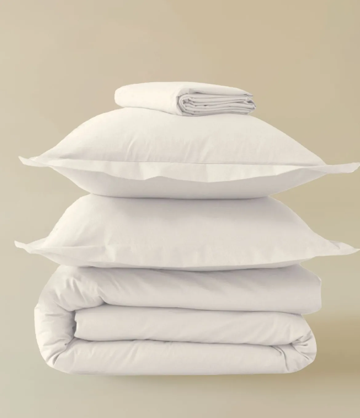 Parure de lit Coton Crème