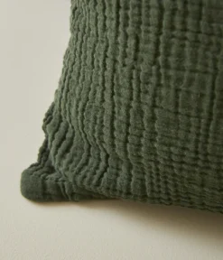 Parure de lit Gaze de coton Kaki