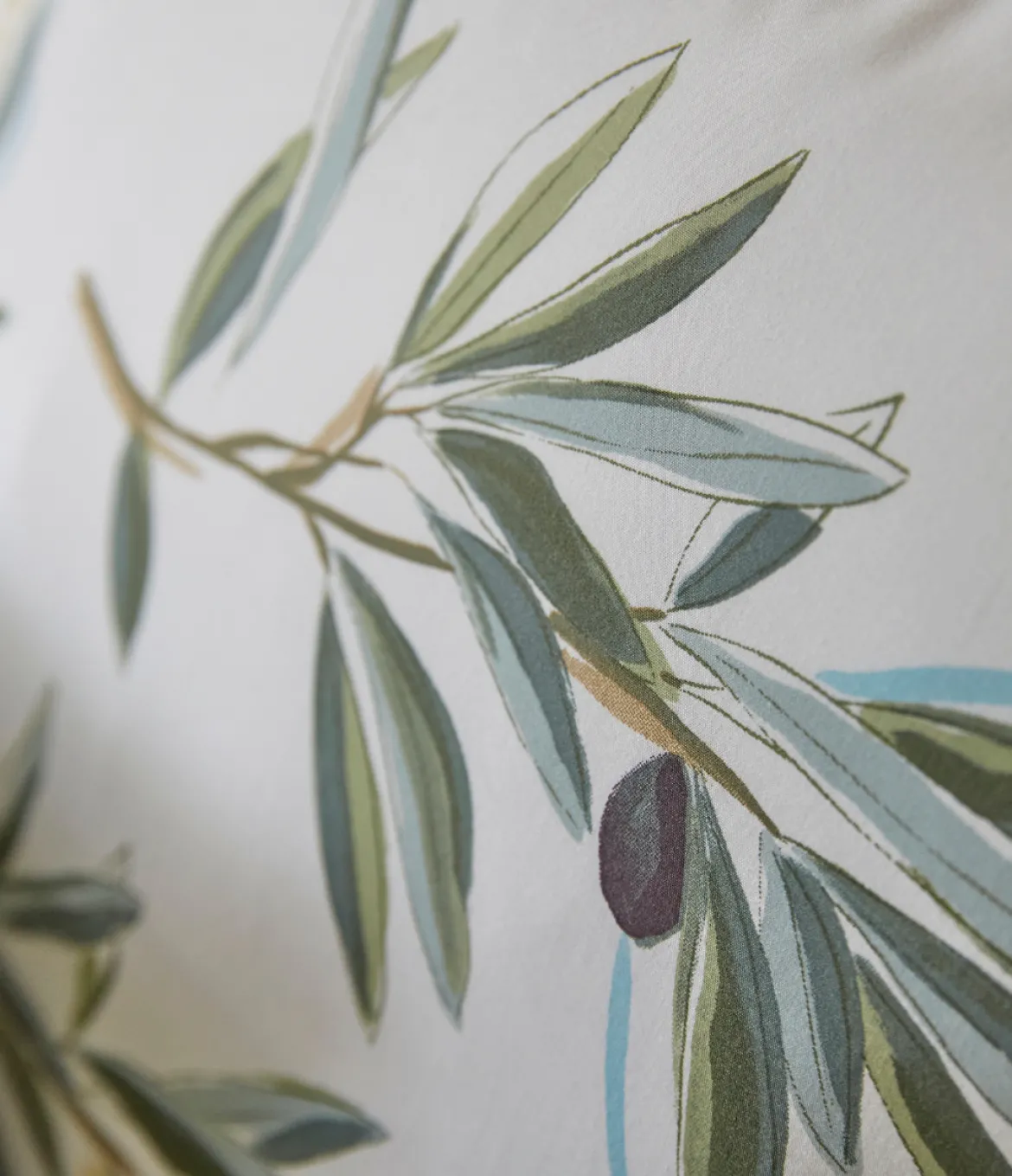 Parure de lit imprimée L'oliveraie