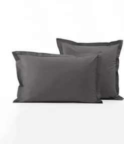 Parure de lit percale Basalt