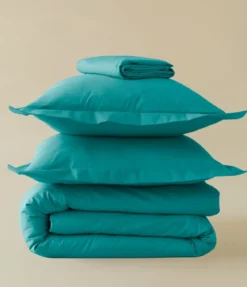 Parure de lit Percale Emeraude