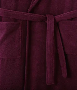 Peignoir de bain mixte Prune