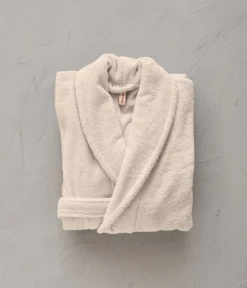 Peignoir mixte Beige graine