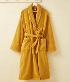 Peignoir mixte miel