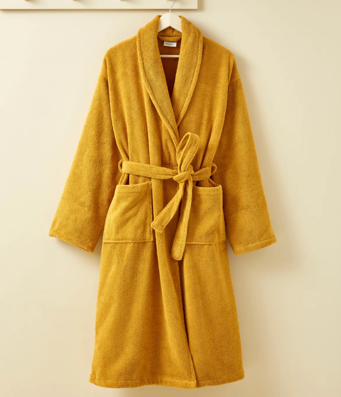 Peignoir mixte miel