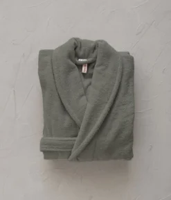 Peignoir mixte Vert vétiver