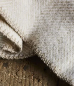 Plaid en laine Ivar beige