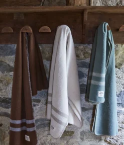 Plaid en laine Ivar beige