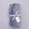 Plaid polaire Bien au chaud Gris pavé
