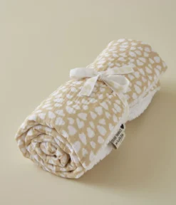 Plaid polaire Petit coeur