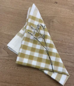 Serviette de table Bistrot curry