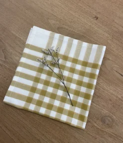 Serviette de table Bistrot curry
