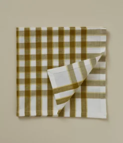 Serviette de table Bistrot olive