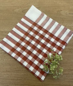 Serviette de table Bistrot paprika
