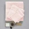 Serviette invité coton rose middleton 30x50 cm