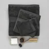 Serviette invité gris manhattan 30x50 cm