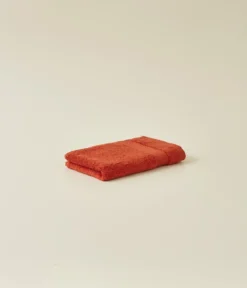 Serviette invité Terre cuite