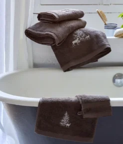 Serviette invité Trésor des forêts cacao