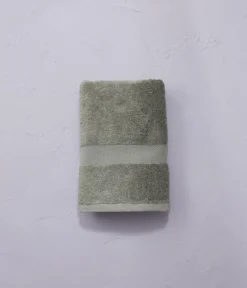 Serviette Vert vétiver 50x100 cm