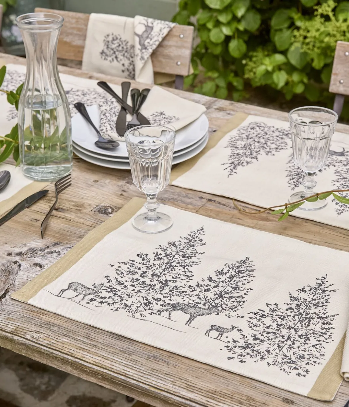 Set de table Trésor des forêts