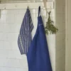 Tablier Aux petits oignons bleu