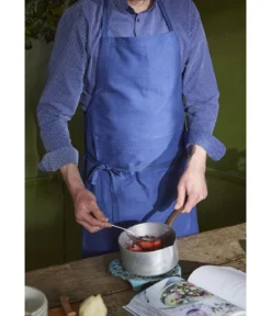 Tablier Aux petits oignons bleu