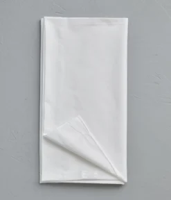 Taie de traversin coton blanc