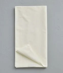 Taie de traversin coton blanc crème