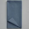 Taie de traversin coton bleu jean 43x140 cm