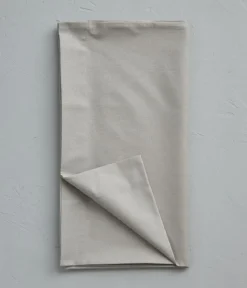 Taie de traversin coton gris alu