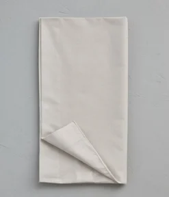 Taie de traversin coton gris calcium