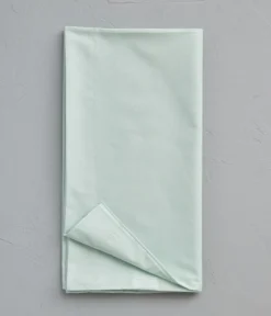 Taie de traversin coton vert fleur d'amandier
