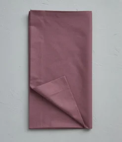 Taie de traversin coton violet raisin