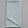 Taie de traversin percale bleu givré