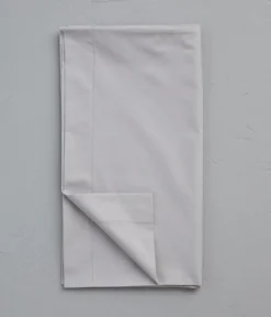 Taie de traversin percale gris duvet
