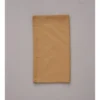 Taie de traversin percale lavée Marron cire