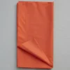 Taie de traversin percale orange étincelle