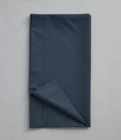 Taie de traversin percale pierre bleue