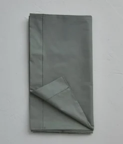 Taie de traversin percale vert alligator